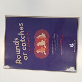 Round or catches Canons para entre 3 y 11 instrumentos Clave de Fa y Do