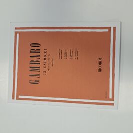 Gambero 12 Capricci per clarinetto