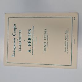 Enseignement Complet de la Clarinette A. Périer