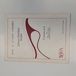 Concerto in A for 4 flutes and Basso Continuo