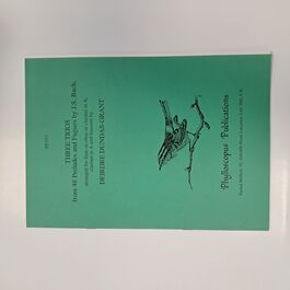 Three Trios from 48 Preludes and Fugues by J.S. Bach Three Trios from 48 Preludes and Fugues by J.S. Bach