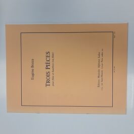 Trois Pièces pour Flûte et Hautbois
