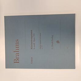 Clarinet Quintet in b minor op. 115 Clarinet Quintet in b minor op. 115