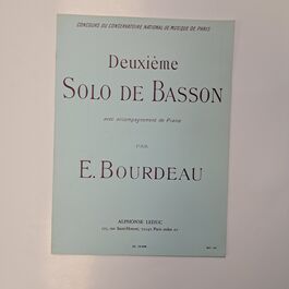 Deuxiéme Solo de Basson