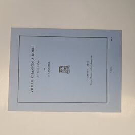 Vieille Chanson A Boire