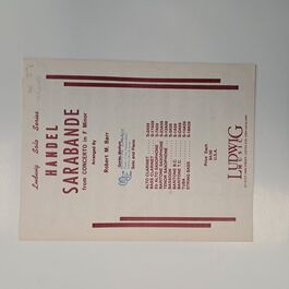 Sarabande from Concerto in F Minor