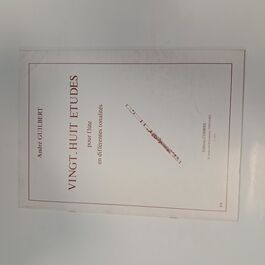 Vingt Huit Etudes pour flûte en différentes tonalités