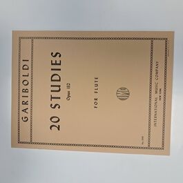 20 Studies Opus 132 for Flute