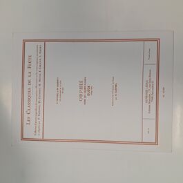 Orphée Scène des Champs-Elysées