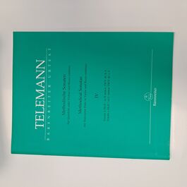 Methodical Sonatas for Flute IV in B Y C minor