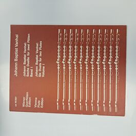 Six Duets for two Flutes Volume I