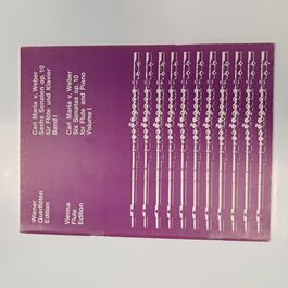 Six Sonates op. 10 for Flute and Piano Volume I
