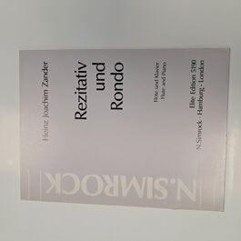 Rezitativ und Rondo Rezitativ und Rondo