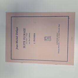 Suite Florale n Six Cahiers 2º Fuchsia