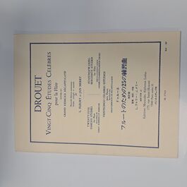 Drouet Twenty-Five Famous Studies for Flute