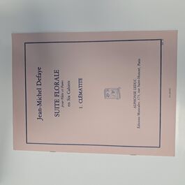 Suite Florale en Six Cahiers 1º Clématite