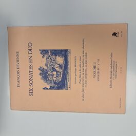 Six Sonates en Duon Volume II