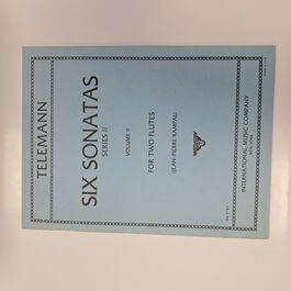 Six Sonatas Series II for Two Flutes