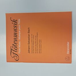 Flute Music Bach Vol 3: Sonatas 5 and 6