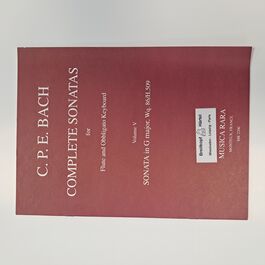 Complete Sonatas for Flute and Obbligato Keyboard Volume V
