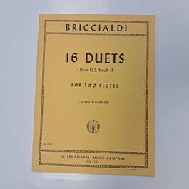 16 Studies Opus 132, Book II For Two Flutes