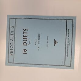 16 Studies Opus 132, Book I For Two Flutes