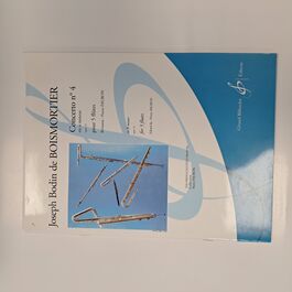 Concerto Nº 4 en si mineur Opus 15 pour 5 Flûtes