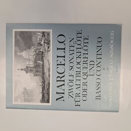 12 Sonatas para Flauta de Marcello Volume 2