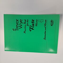 Practice Book For The Flute Volume 4 Flauta Travesera