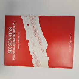 Six Sonatas For Flute And Keyboard Opus 2 Flauta Travesera