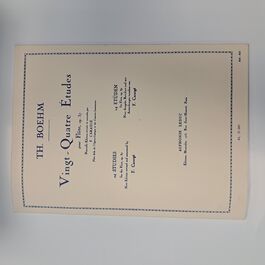 24 Studies For Fluteop 37 Flauta Travesera
