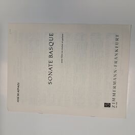 Sonate Basque Flauta Travesera