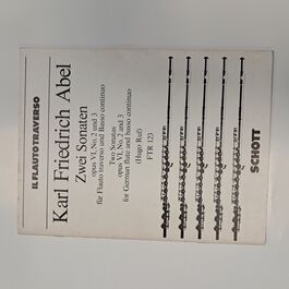 Zwei Sonaten Op VI, Número 2 Und 3 Flauta Travesera
