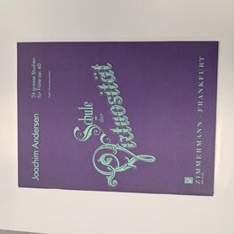 24 Grosse Studien für Flöte op. 60 Heft 1