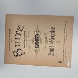 Suite en Stile Ancien Opus 81 Flauta Travesera
