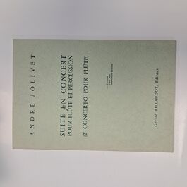 Suite en Concert pour Flûte et Percussion Suite en Concert pour Flûte et Percussion