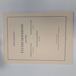 Estudios Modernos para Flauta Flauta Travesera