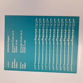 25 Grandes Études Opus 13 Volume 2 Flauta Travesera