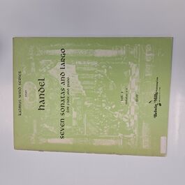 Seven Sonatas And Largo Volumen 1 Flauta Travesera
