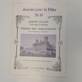 Thema Mit Variationen Flauta Travesera