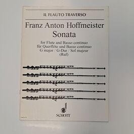 Sonata Sol Majeur Flauta Travesera