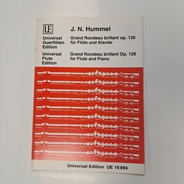 Grand Rondeau for Flute and Piano Opus 126