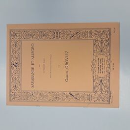 Sarabande et Allegro