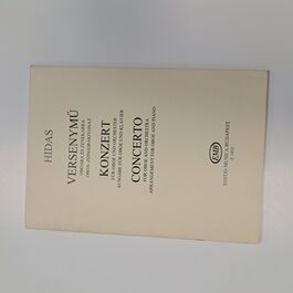 Concerto for Oboe Hidas