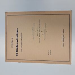 25 Etudes artistiques Oboe 1º Volume