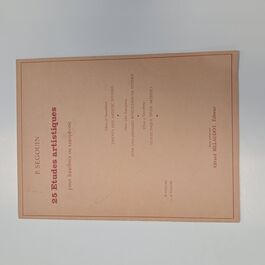 25 Etudes artistiques Oboe 2º Volume