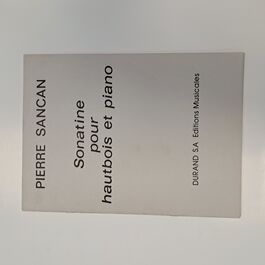 Sonatine pour hautbois et piano