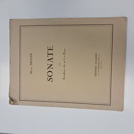 Sonate de Dillon para saxo