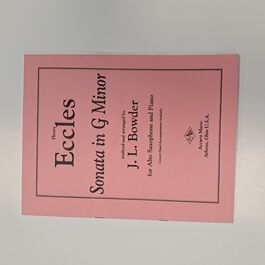 Sonta in G Minor Eccles