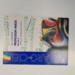 Profession Heros Recueil 3 Saxo Tenor